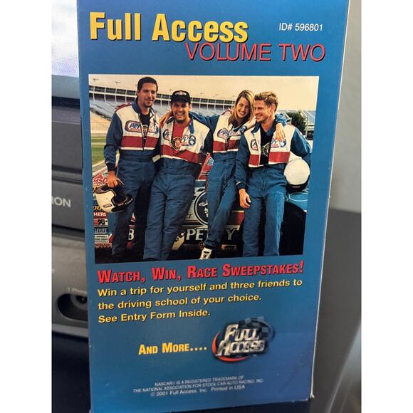 NASCAR Winston Cup 2000 Season VHS - Full Access - Picture 2 of 3